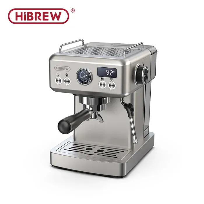HIBREW H10A Machine à café expresso semi-automatique 20 bars 58mm température réglable chaude/froide métal maison amateur