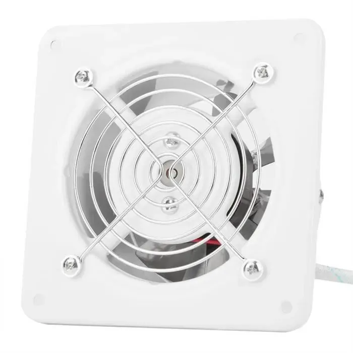 Hililand ventilateur de ventilation de salle de bain Ventilateur dextraction mural 25W 220V à faible bruit maison salle de bain