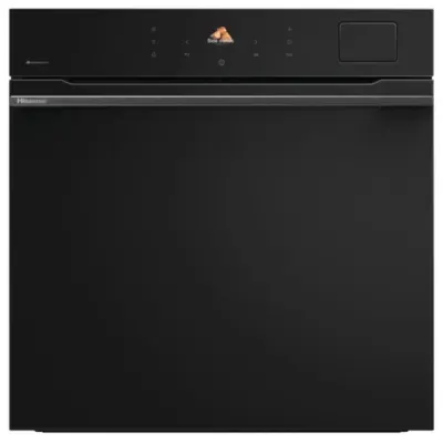 Hisense - Four Encastrable Bas614p8b - Pyrolyse - Chaleur Pulsée - Porte Froide - Rails Télescopiques - Écran Tactile