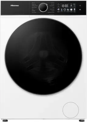 Hisense - Lave Linge Compact Wf3i8043bwf - 8 Kg - 1400 Tr/Min - Classe A - Moteur Induction - Connecté Wifi - Ifit