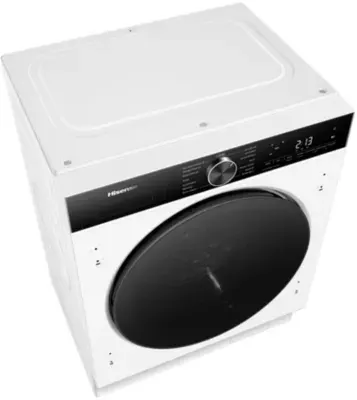 Hisense - Lave Linge Hublot Wf7s1247bw - 12 Kg - 1400 Tr/Min - Classe A - Moteur Induction - Autodosage - Connecté Wifi - Noir — vue 4