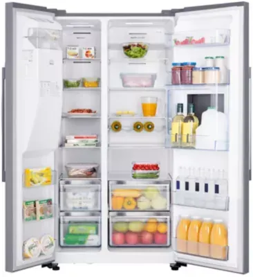 Hisense - Réfrigérateur Américain Rs694n4bce — vue 3