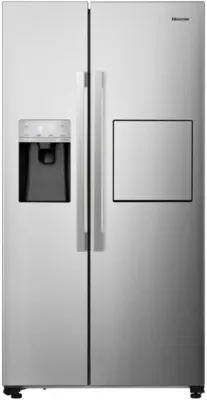 Hisense - Réfrigérateur Américain Rs694n4bce — coloris INOX