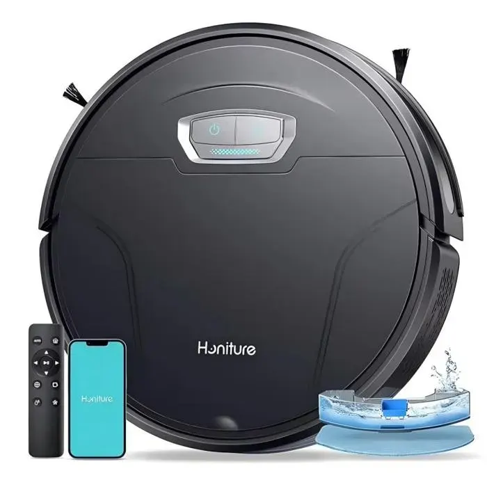 Honiture G20 Pro Robot Vacuum 4500Pa Suction Robot Vacuum Self-Charging Cleaner with App Remote Voice Control Sweeping Robot