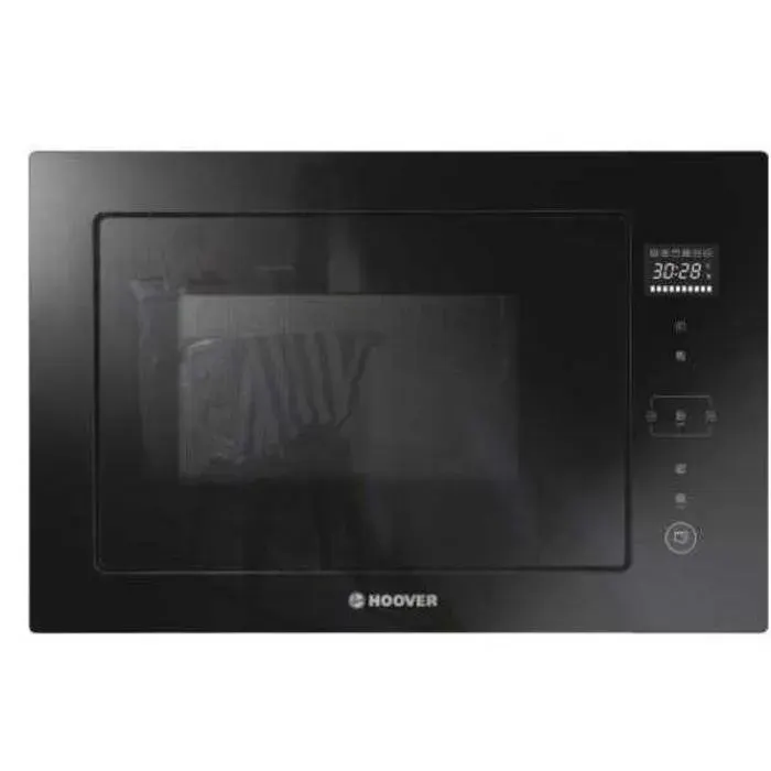 Hoover H-MICROWAVE 500 HMBG25/1GDFB Four à micro-ondes encastrable avec gril 25L numérique sans cadre 5 niveaux de puissance