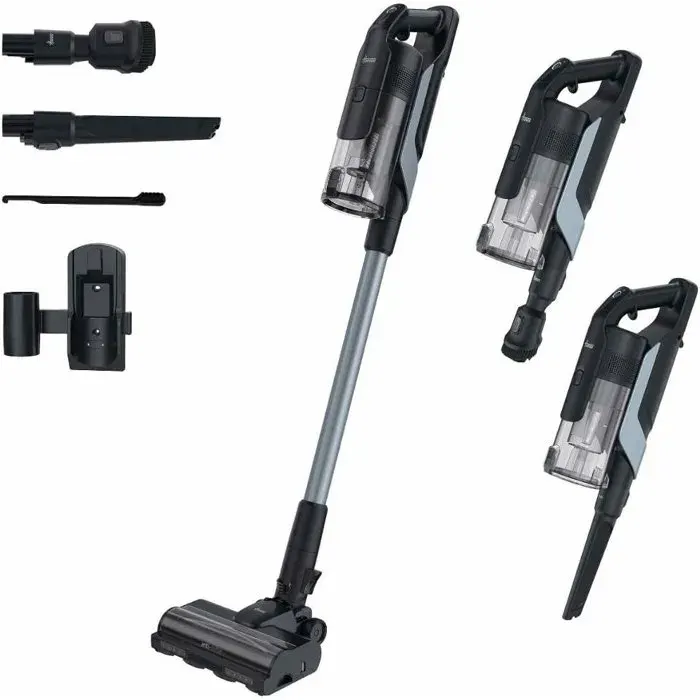 HOOVER HF610H - Aspirateur Balai sans fil - Puissance 250AW - 3 niveaux de puissance - Détecteur de sols