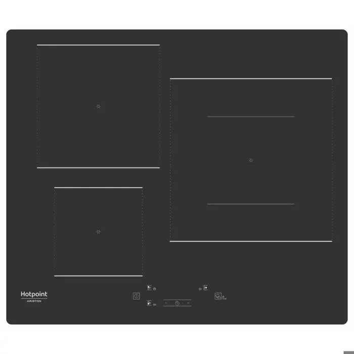HOTPOINT Table induction 3 feux HQ6460SNE