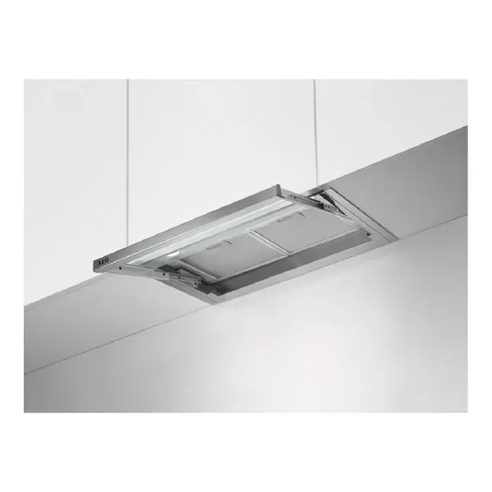 Hotte AEG DPE4641M 600 m³/h Inox
