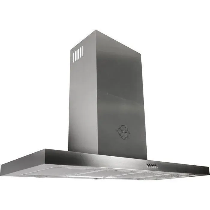 Hotte aspirante 120 cm GURARI GCH F 118 • Inox • Нotte murale 1000m³/h • Hotte de cuisine Evacuation & Recyclage
