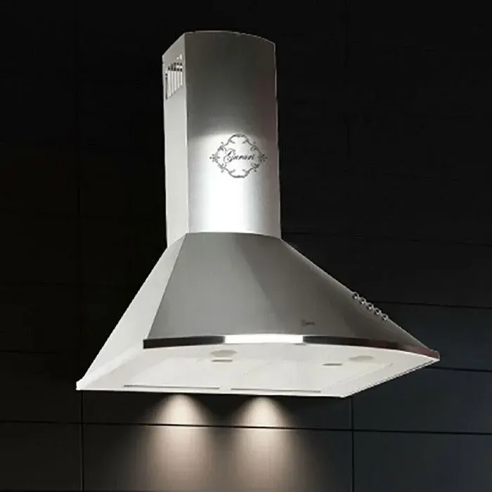 Hotte aspirante 60 cm Gurari GCH 046 IS 6 • Hotte murale 1000m³/h Luxe fabricant Gurari • Inox • Evacuation & Recyclage