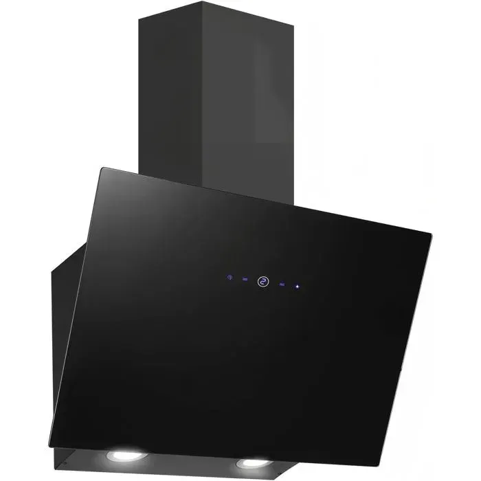 Hotte Aspirante 60cm Hotte Cuisine 700 m³/h Puissance daspiration élevée 3 Vitesses Commande Tactile Arrêt Retardé (1-9 minut