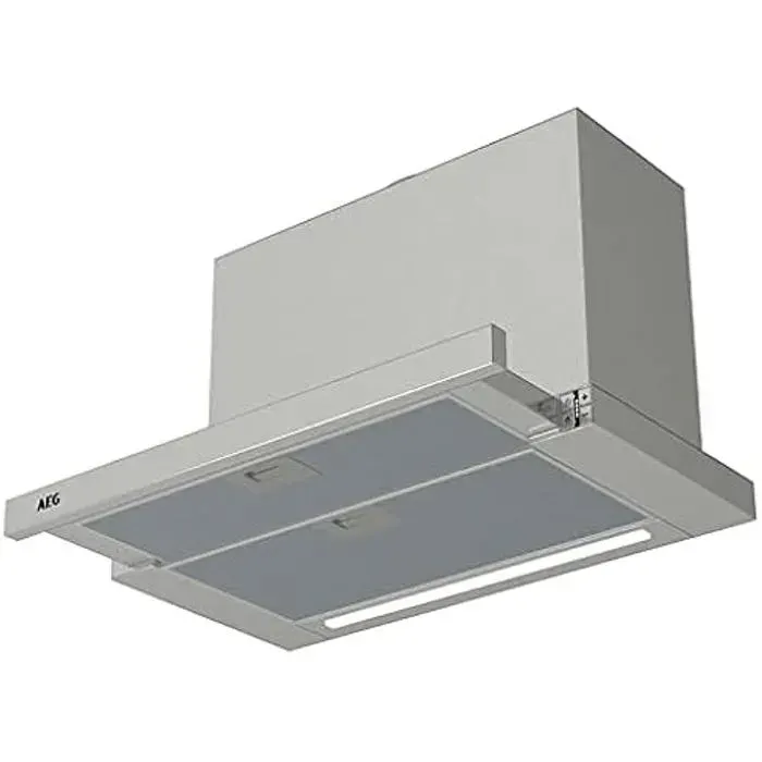 Hotte aspirante - AEG - DPE5660M - 60 cm - 660 m³/h - 69 dB(A)