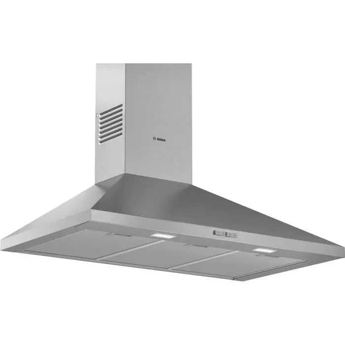 Hotte aspirante - Bosch - DWP96BC50 - 600 m³/h - Acier inoxydable - 69 dB