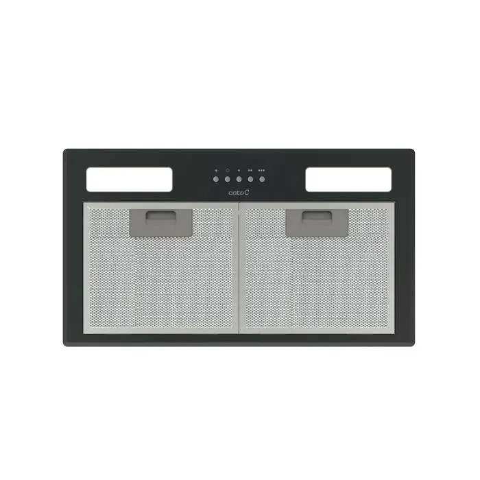 Hotte aspirante - CATA - GT PLUS 45 BK/M - Noir - Finition brossée - Filtre maille — coloris Noire