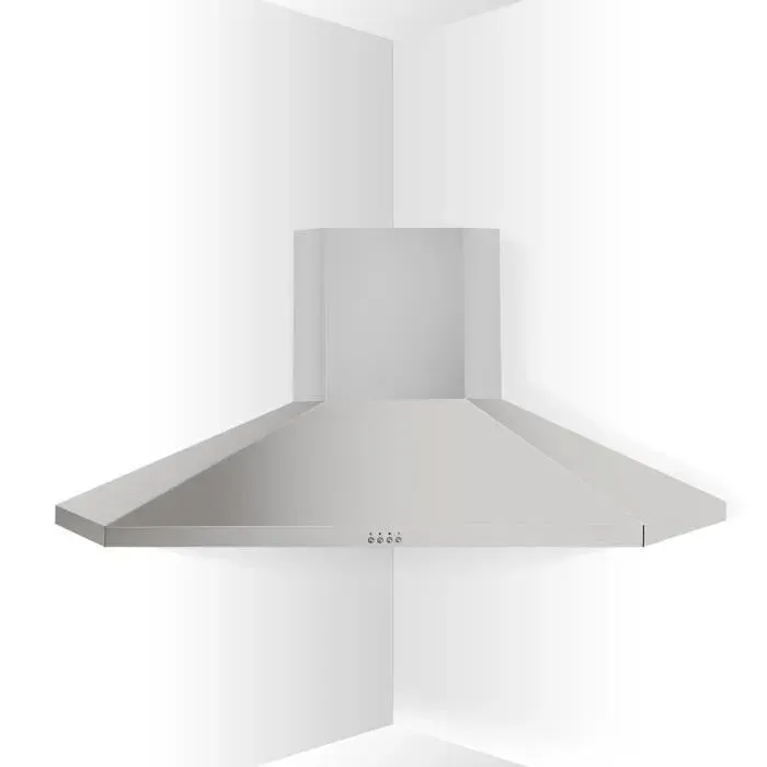 Hotte aspirante cuisine 100cm Hotte Murale acier inoxydable