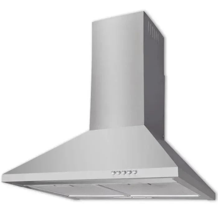 Hotte Aspirante Cuisine en Acier Inoxydable Argent