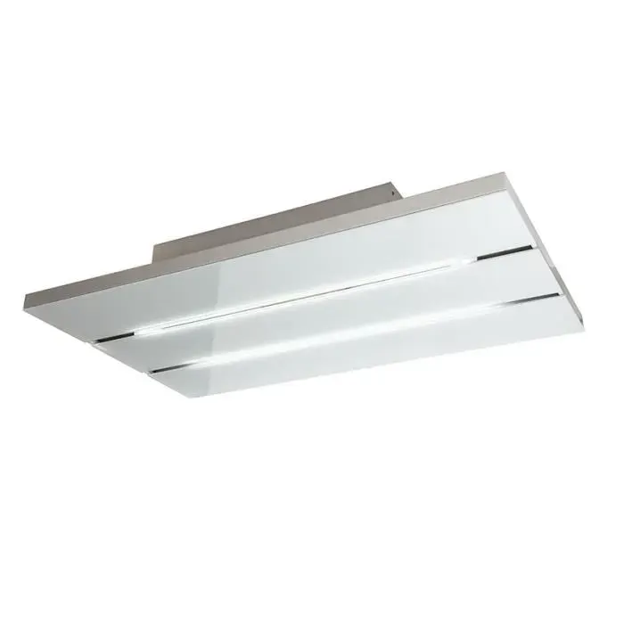 Hotte aspirante ESISTYLE ASTRA 90 WH - Blanc - Hotte décorative - 90 cm - 756 m3/h - 3 niveaux de puissance