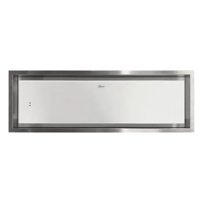 Hotte aspirante - Gurari - GCH 974 SU 90 Diamond - 850 m³/h - Acier inoxydable - Verre blanc