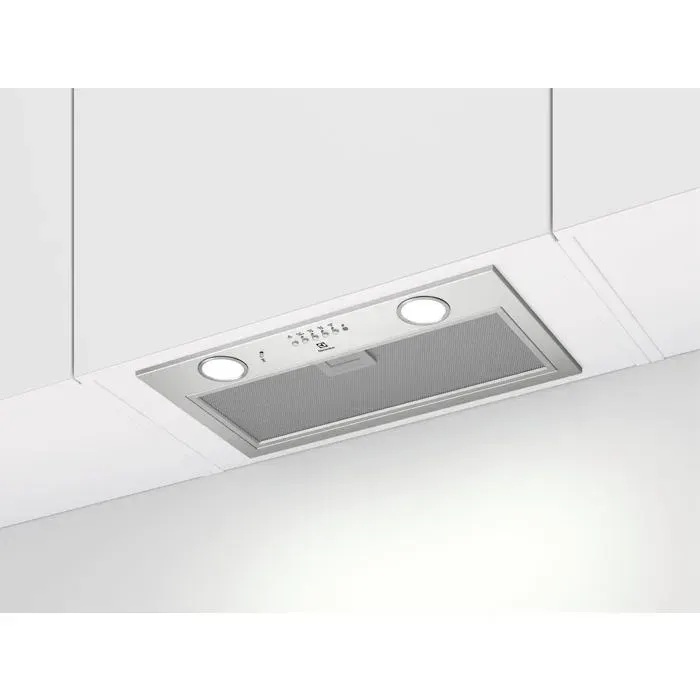 Hotte aspirante intégrée - Electrolux - Commande électronique - Mode d’évacuation et recirculation