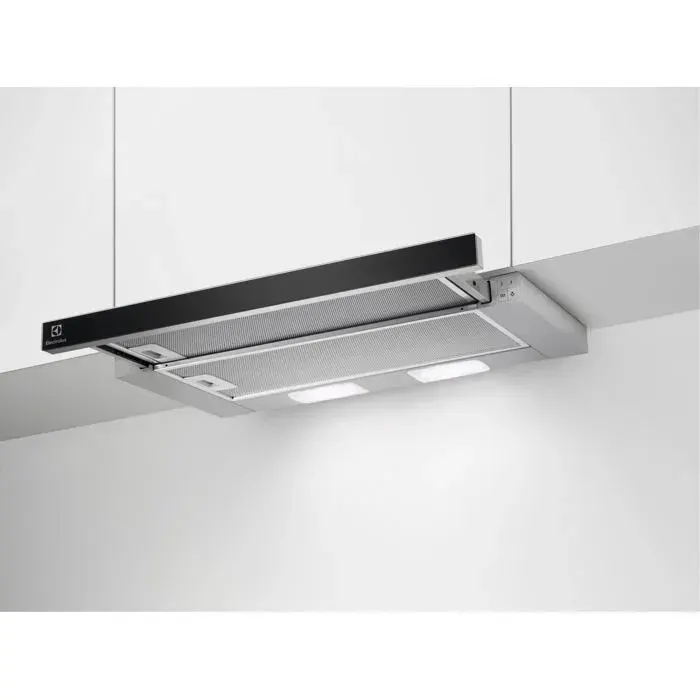 Hotte aspirante intégrée - Electrolux - Electrolux LFP326 - Débit d’air 300 - 450 - Niveau sonore 48 - 69 dB