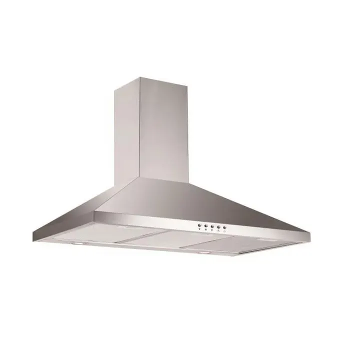 Hotte aspirante murale Glem GHP945IX - Inox - Recyclage - 3 vitesses - 67 dB — coloris Gris