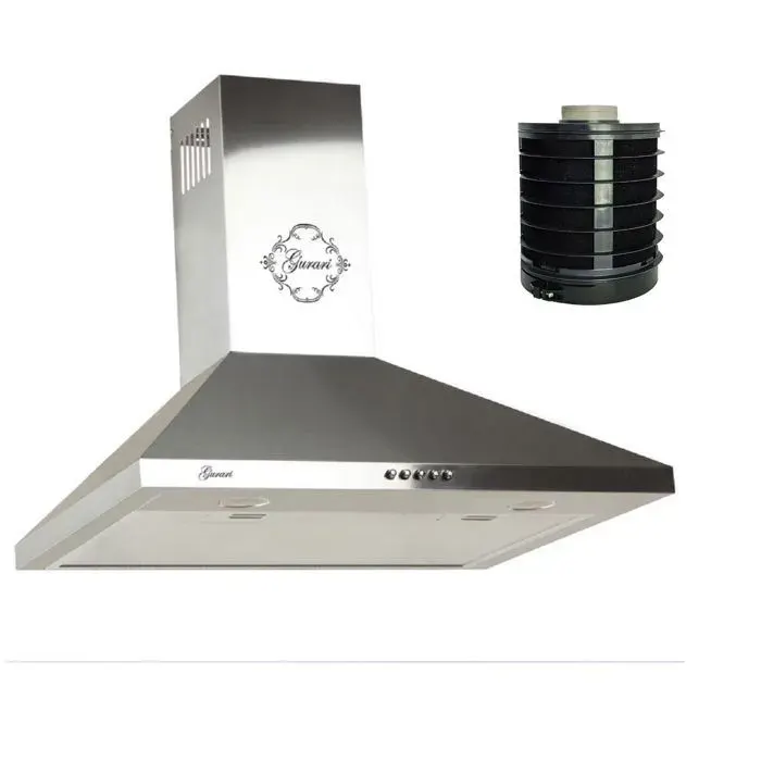 Hotte aspirante murale - GURARI - GCH C147 - 60 cm - 1000 m³/h - Inox