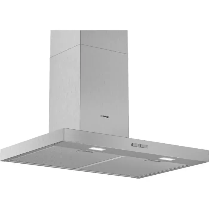 Hotte Bosch Serie 2 DWB76BC50 - 590 m³/h - 70 dB - Monté au mur - Acier inoxydable