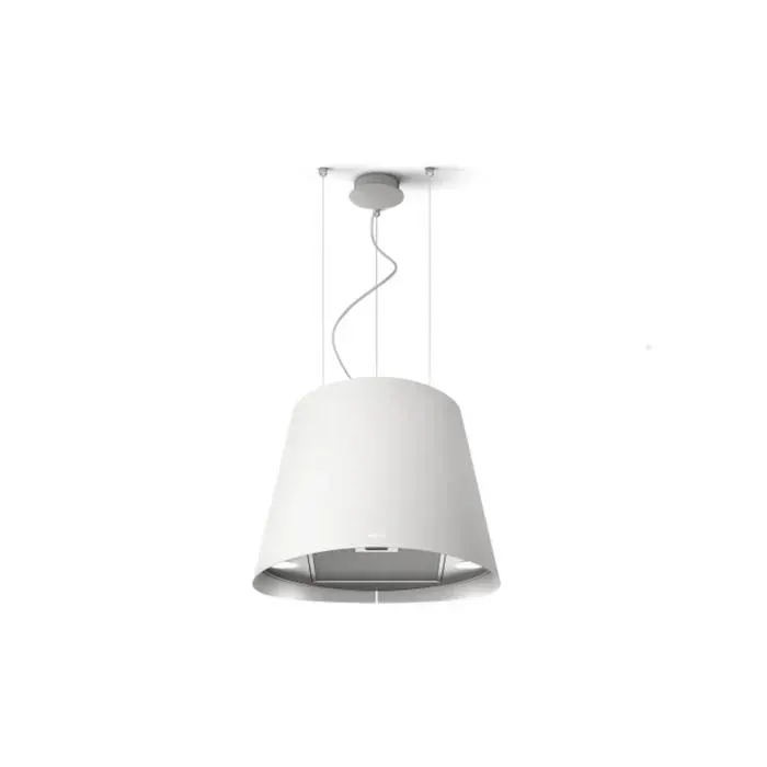 Hotte cuisine Elica suspendue inox blanc JUNO 50 cm - Nouvelle version
