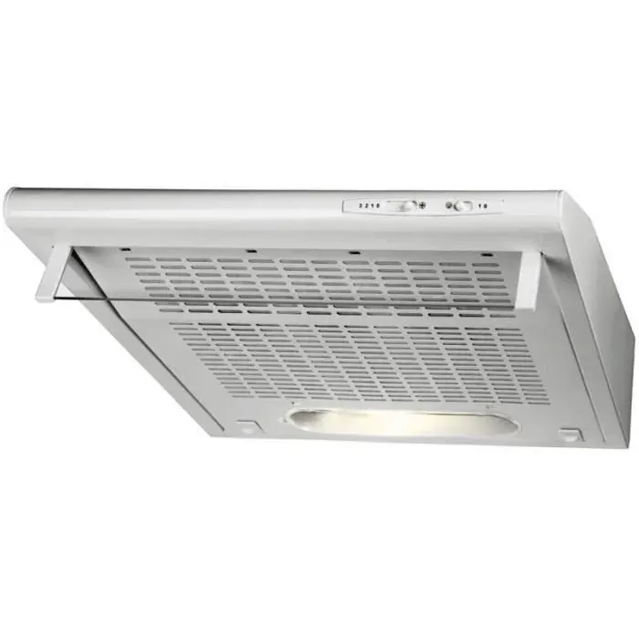 Hotte de cuisine - Amica - OSC5112W - Blanc + Verre - 50 cm - Classe énergétique C