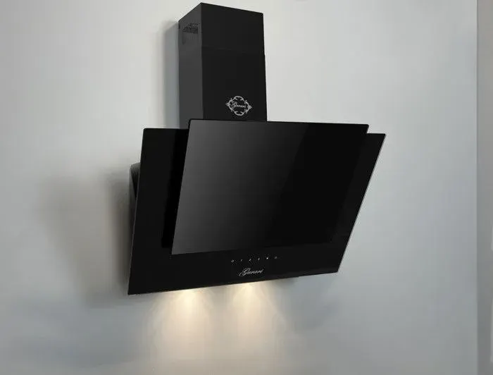 Hotte de cuisine - GURARI - CH 6065E - 60 cm - Noir - 1000 m³/h