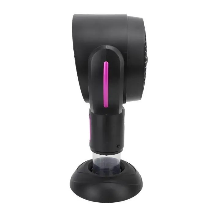 Hotte de cuisine portable - SONEW - Noir et violet - 2 vitesses - Filtre amovible - Alimenté par USB