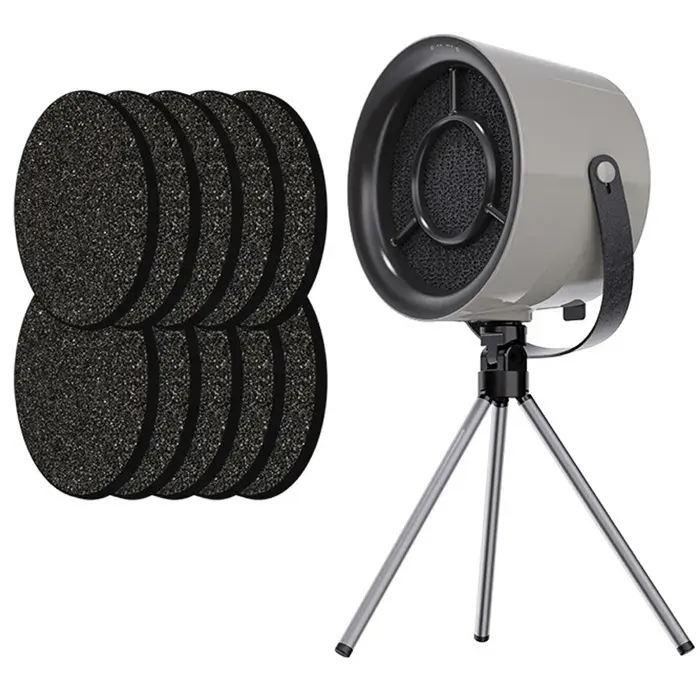 Hotte de cuisine portative ventilateur dextraction de cuisine portable hotte de bureau avec supports et 10 filtres pour la maiso