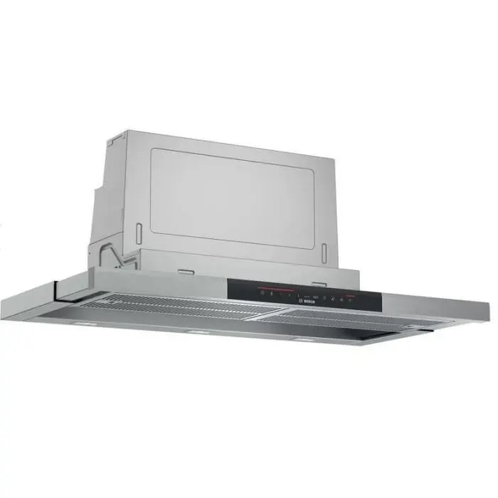 Hotte décorative - BOSCH - DFS097K51 - Gris - Position intensive - Evacuation