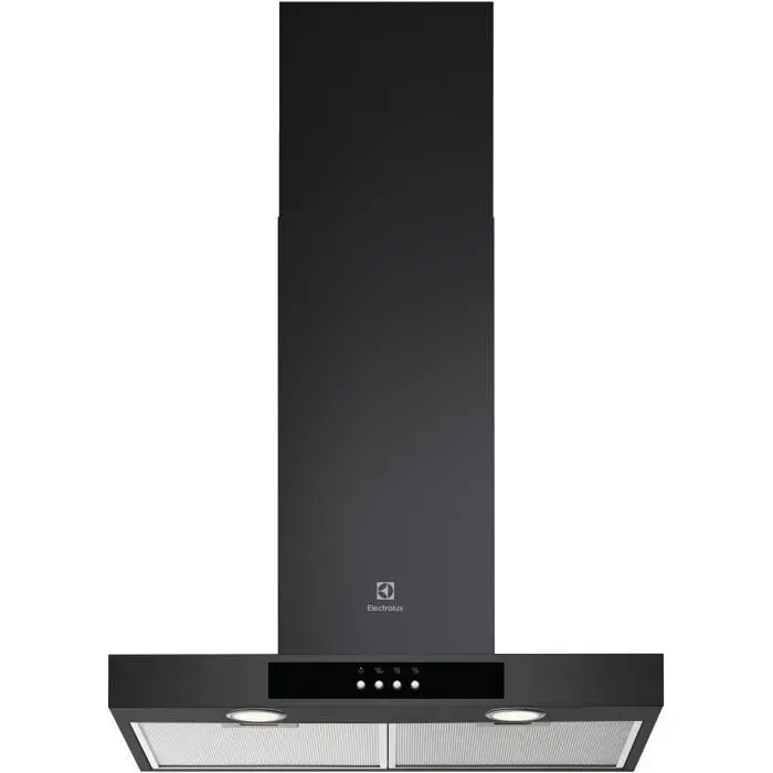 Hotte décorative box - ELECTROLUX - LFT426K - 598 x 45 x 678 cm - Noir