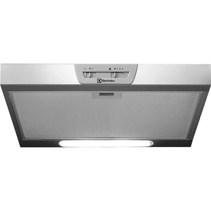 Hotte décorative - Electrolux - LFU215X - Inox - 60 cm - Mode évacuation
