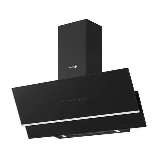 Hotte décorative - FAGOR - FHIG9600A++ - 4 vitesses - Débit 558 m³/h - Noir