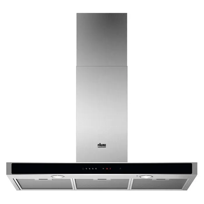Hotte décorative - FAURE - 290/460/600m3/h - Gris