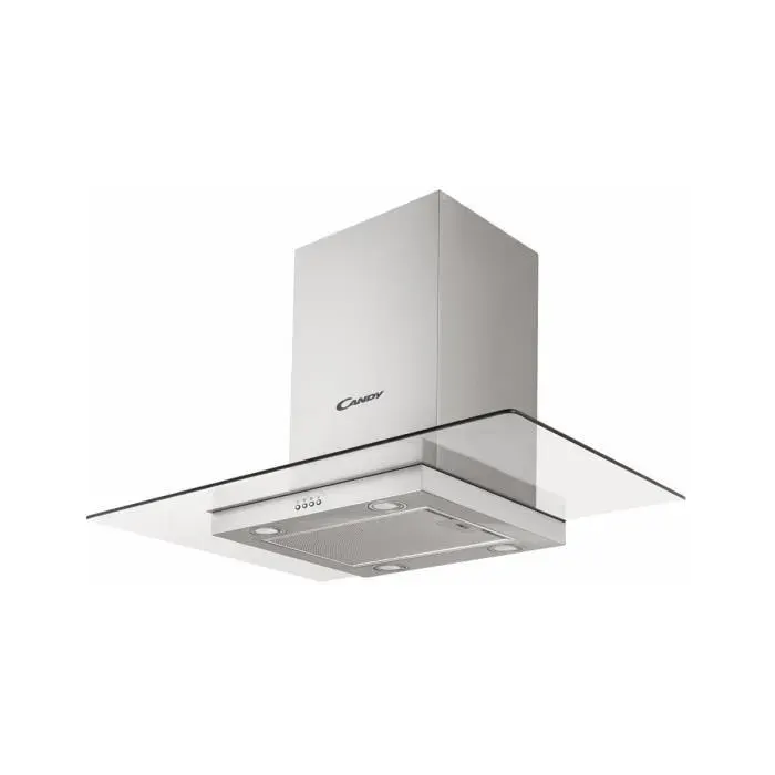 Hotte décorative ilot central CANDY CVMI 900 X - Blanc - Débit devacuation maximum 620 - LED — coloris Blanche