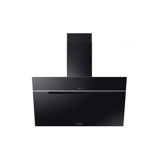 Hotte décorative inclinée 90cm 558 m3/h noir Samsung NK36C7070WB — vue 3