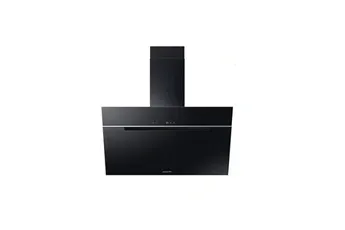 Hotte décorative inclinée 90cm 558 m3/h noir Samsung NK36C7070WB — vue 2