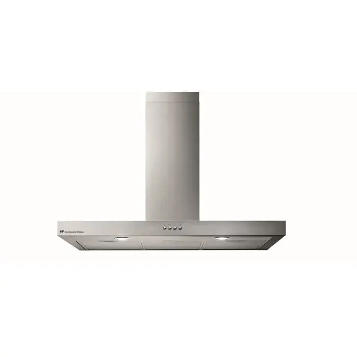 Hotte décorative inox CONTINENTAL EDISON CEHD9058S - 90 cm