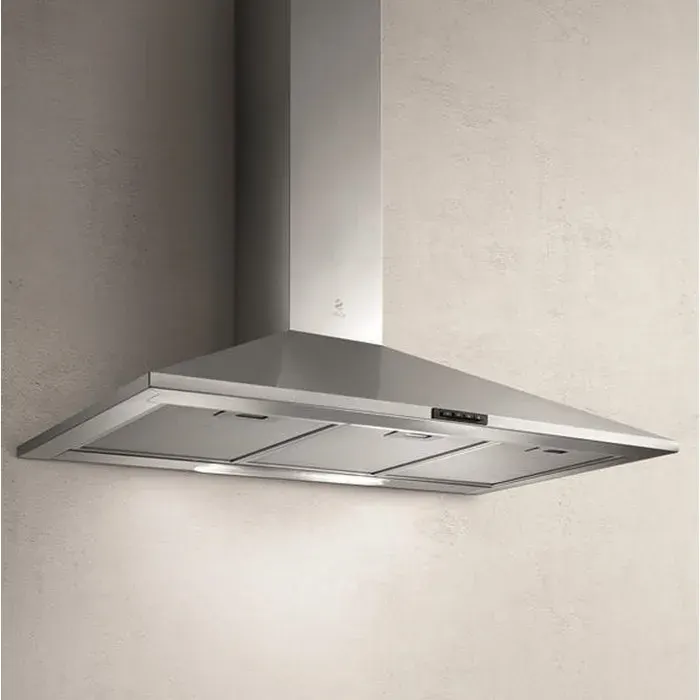Hotte décorative - MISSY - PB IX/A/90 - Couleur gris - Largeur 90 cm - Mode évacuation