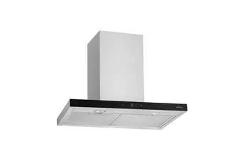 Hotte décorative murale Airlux AHBS660SS Argent et noir