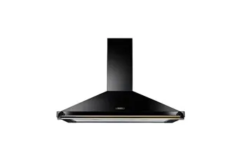 Hotte décorative murale Falcon FCLAHDC90BL/B 90 CM Noir laiton