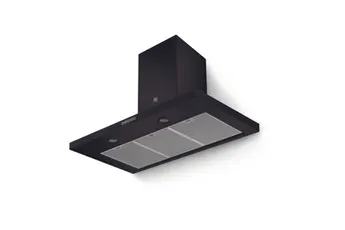 Hotte décorative murale Roblin BALTIC 900 NOIR