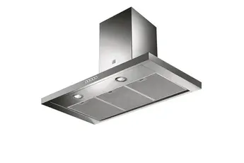 Hotte décorative murale Roblin Hotte box Baltic 900 inox