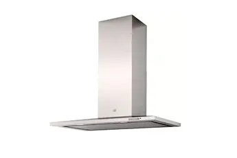 Hotte décorative murale Roblin Iris 900 inox - 90 cm