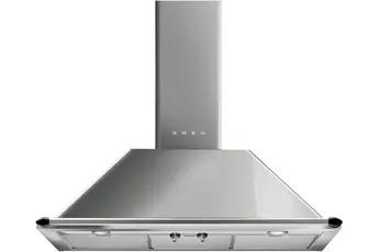 Hotte décorative murale Smeg HOTTE 90CM INOX - KTR90XE