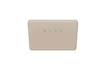 Hotte décorative murale Smeg KFAB84ML beige lin mat 75 cm