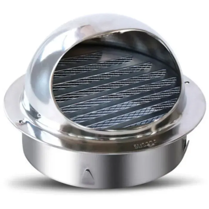 Hotte en acier inoxydable protection contre la pluie évent ventilation hotte aspirante tuyau dévacuation de hotte de cuisini